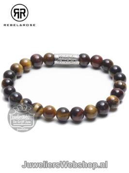 Rebel & Rose Who\'s afraid of the Tiger Armband 8mm